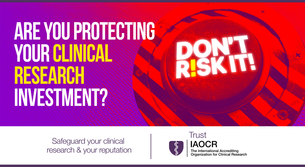 IAOCR protecting your clinical research graphic